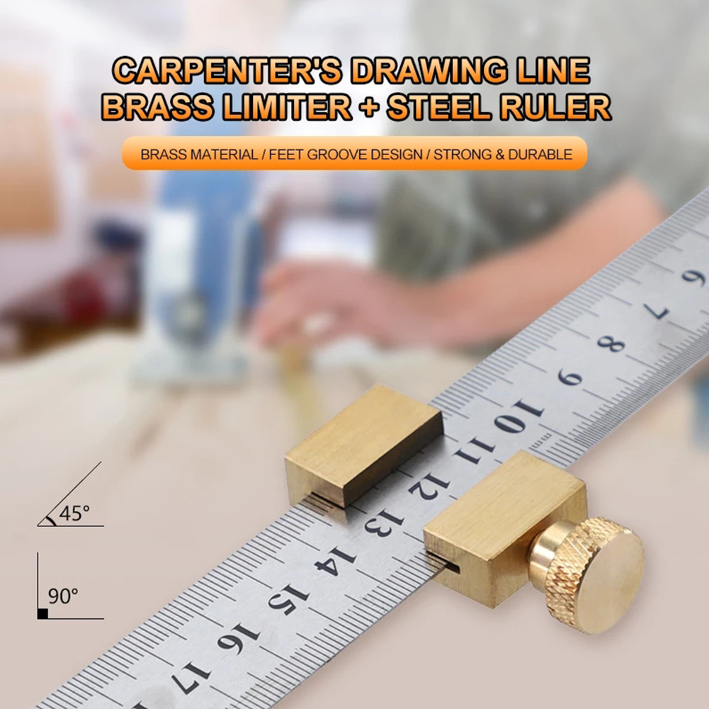 For DIY Projects Brass Angle S - Marking Tools In Workshop recension och pris