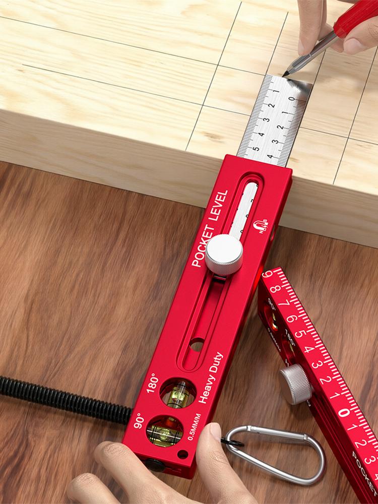 Magnetic Woodworking Ruler Alu - Marking Tools In Workshop recension och pris