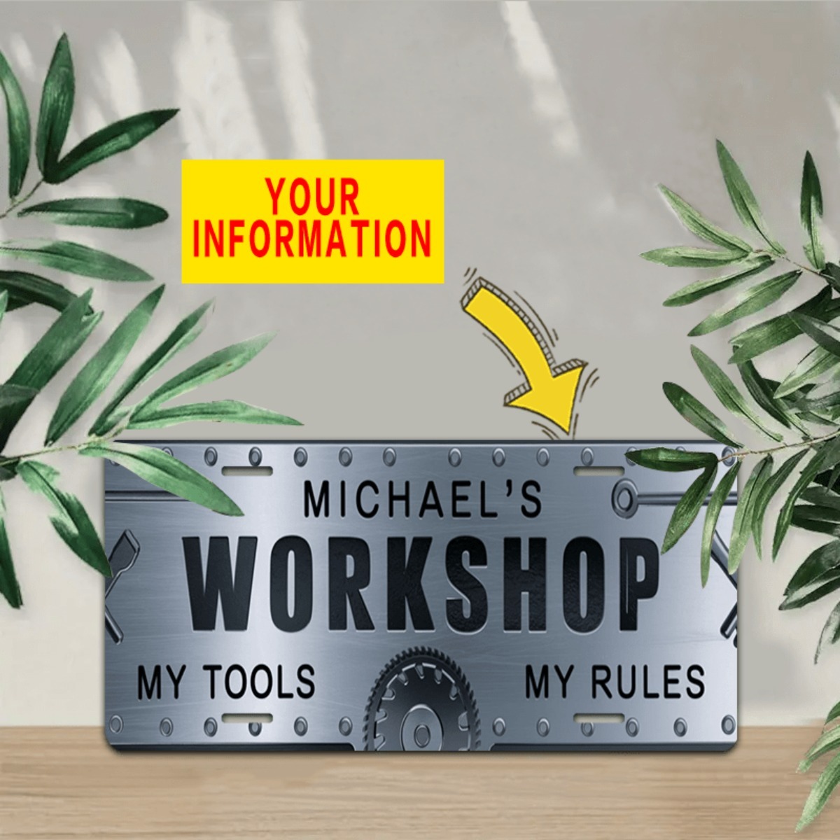 Personalized Name Workshop Alu - Workshop Tools And Names recension och pris
