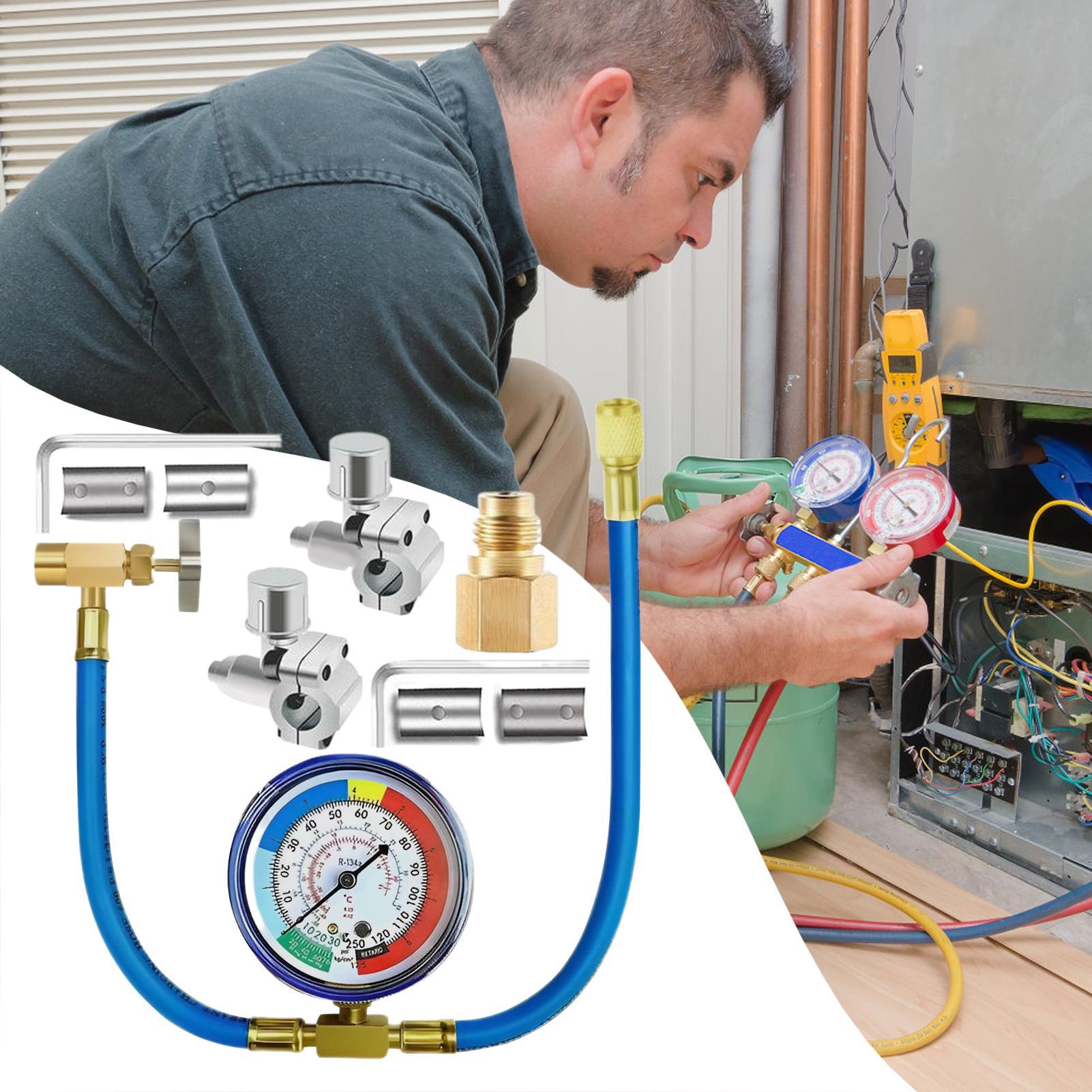 R134A Refrigerant Recharge Kit - Maintenance Workshop Tools recension och pris