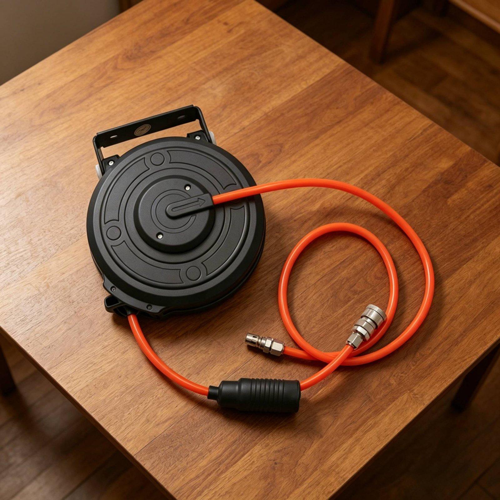 Retractable Pneumatic Air Hose - Tools For Garage Workshop recension och pris