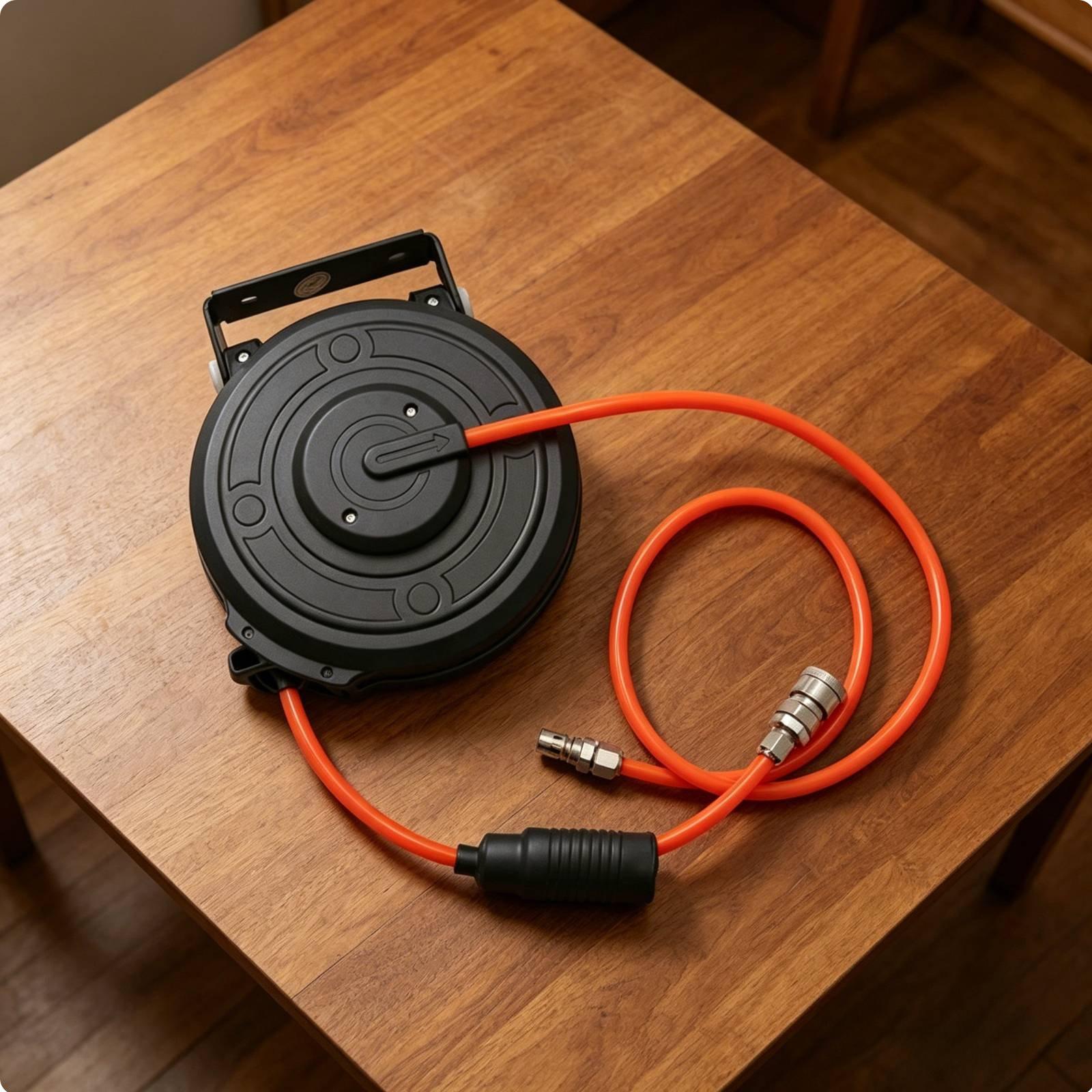 Retractable Pneumatic Air Hose - Tools For Garage Workshop recension och pris