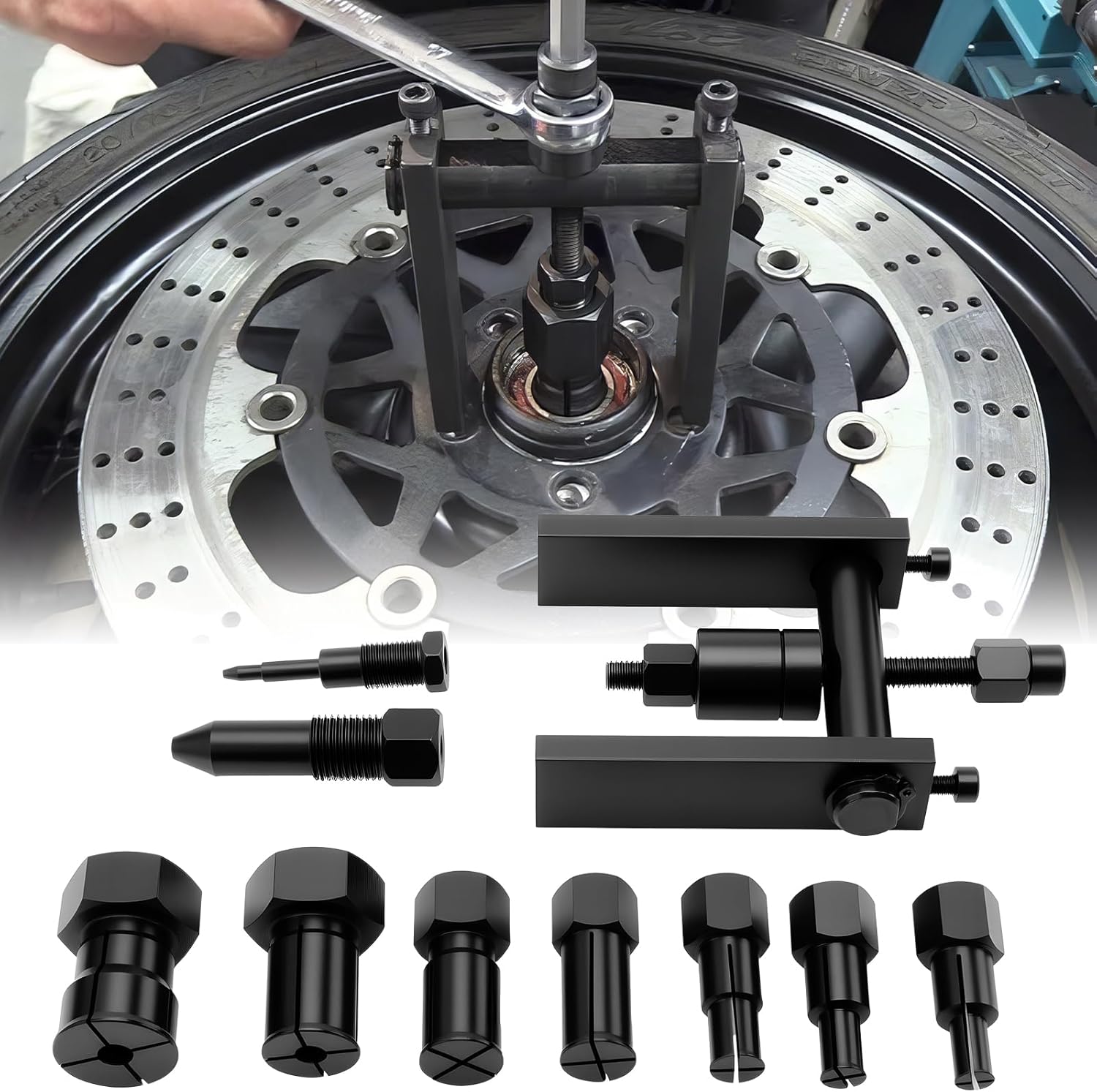 10PCS/Set Motorcycle Bearing P - Maintenance Workshop Tools recension och pris