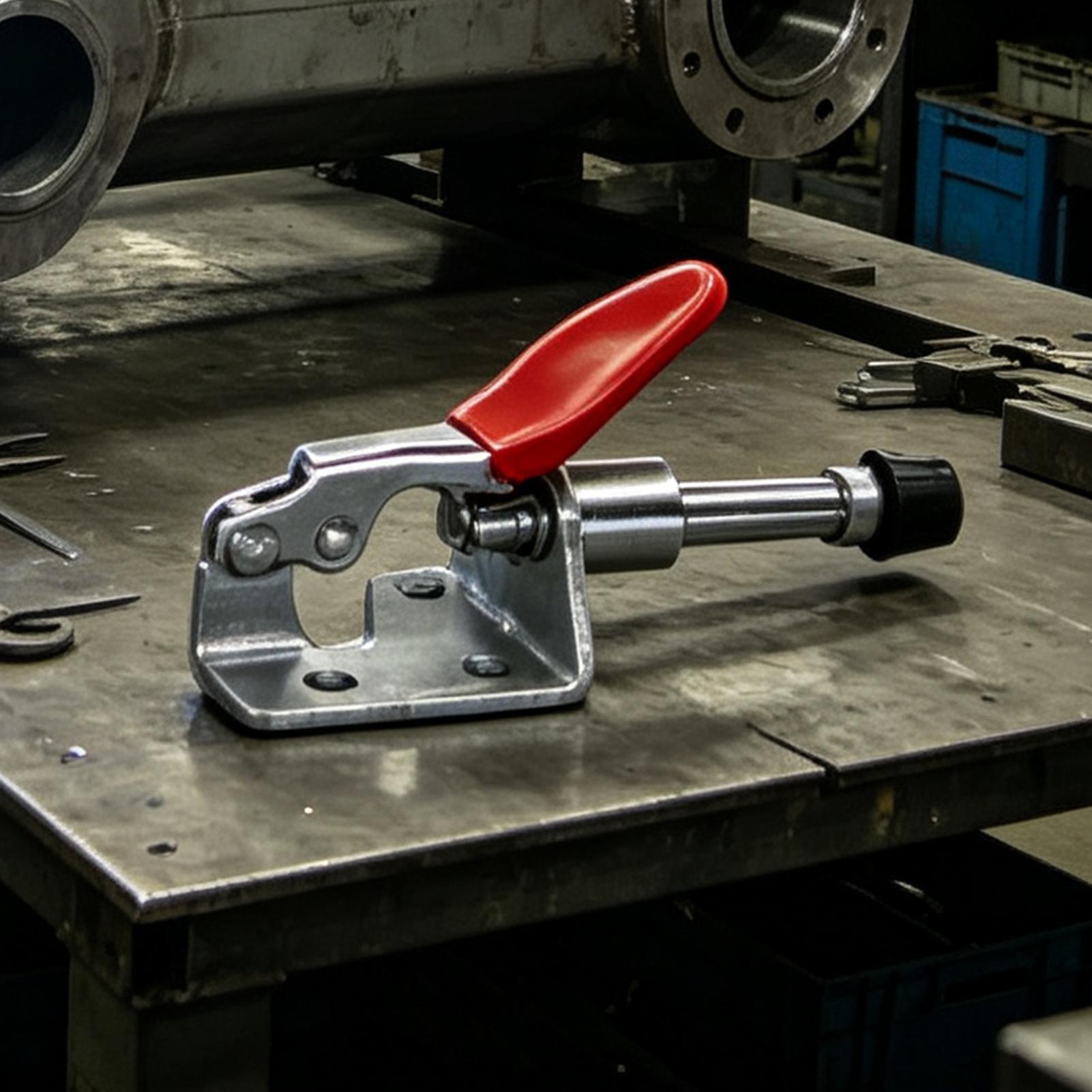 Horizontal Toggle Clamp 45kg H - Tools For Garage Workshop recension och pris