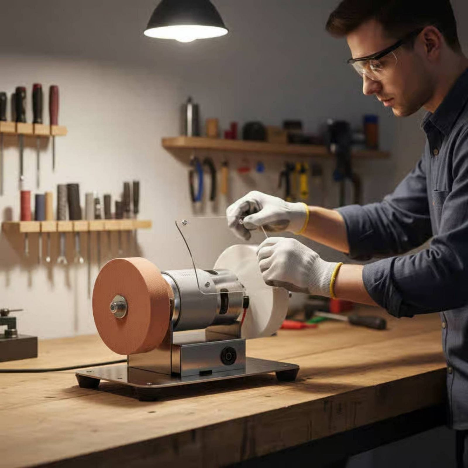 Mini Bench Grinder Multifuncti - Tools For Garage Workshop recension och pris