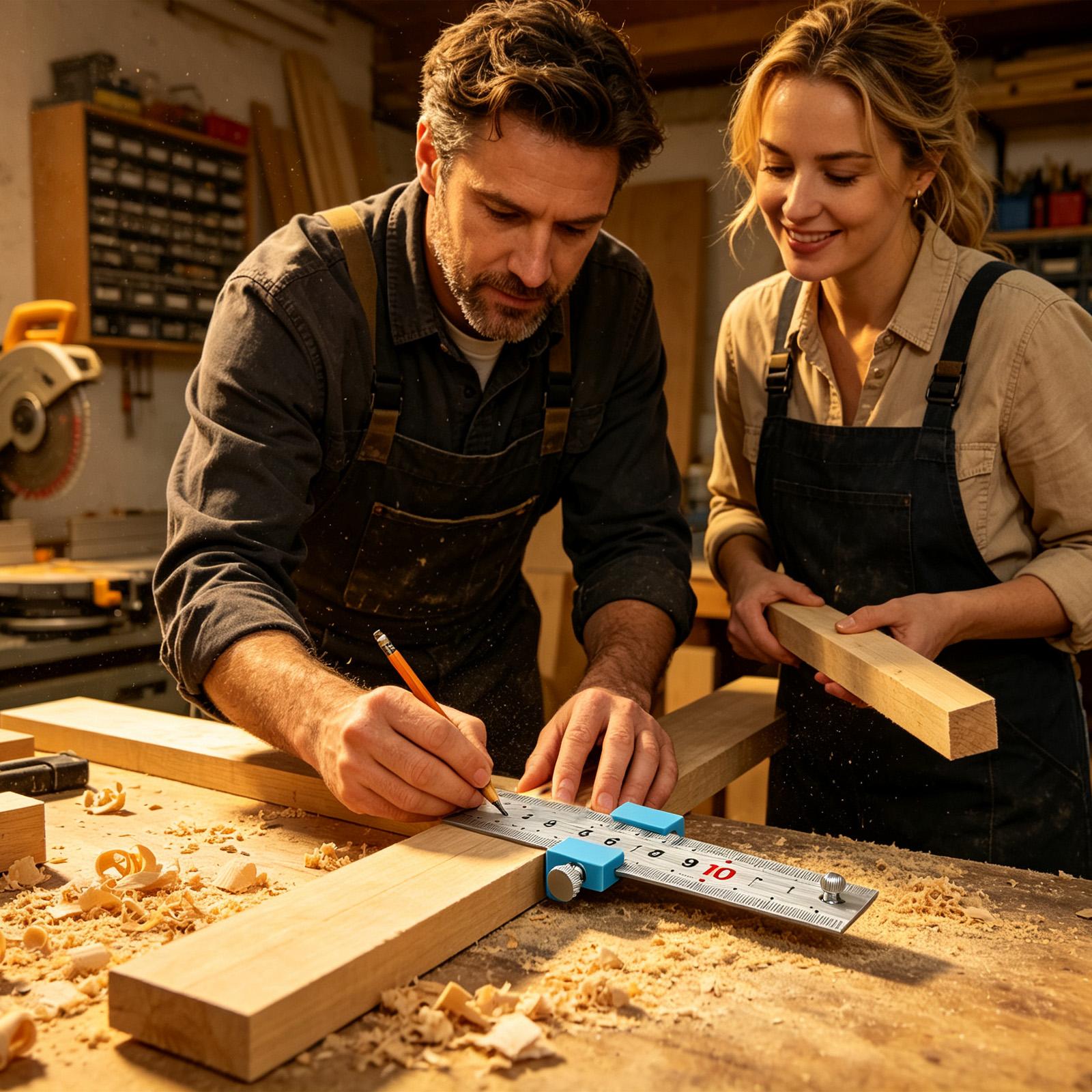 Carpentry Tools Carpentry Rule - Marking Tools In Workshop recension och pris