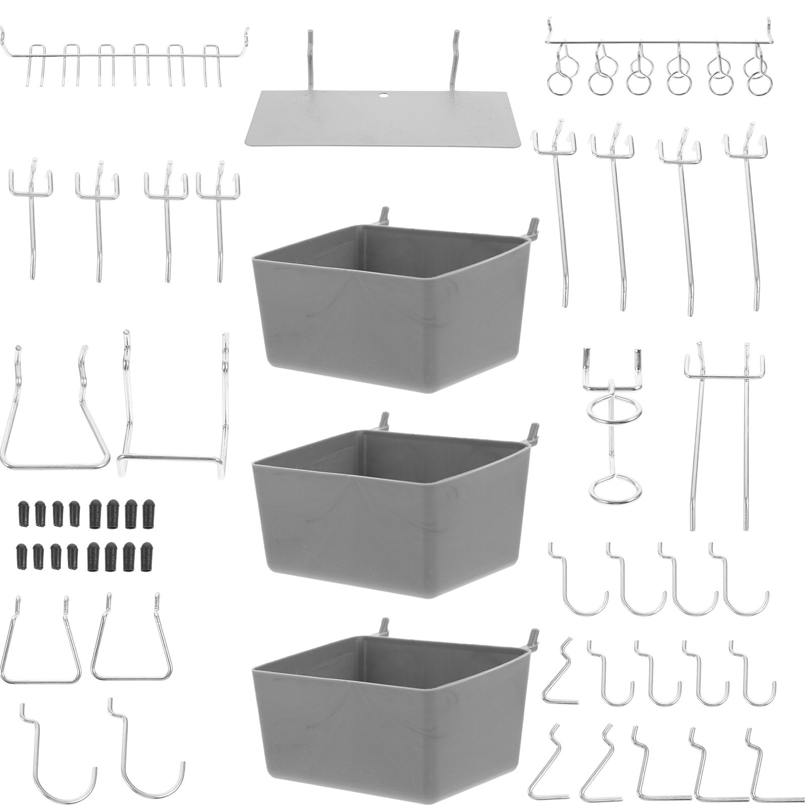 140Pcs Metal Pegboard Hooks Ki - Workshop Tools Organizer recension och pris