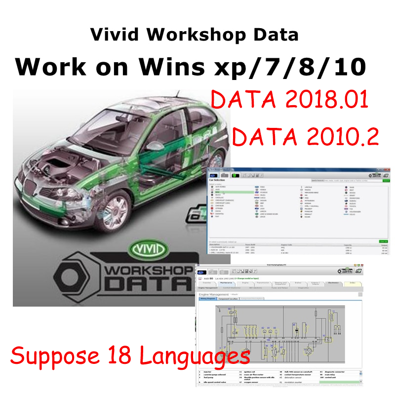 2018 or 2010 Automotive Vivid  - Workshop Tools English recension och pris