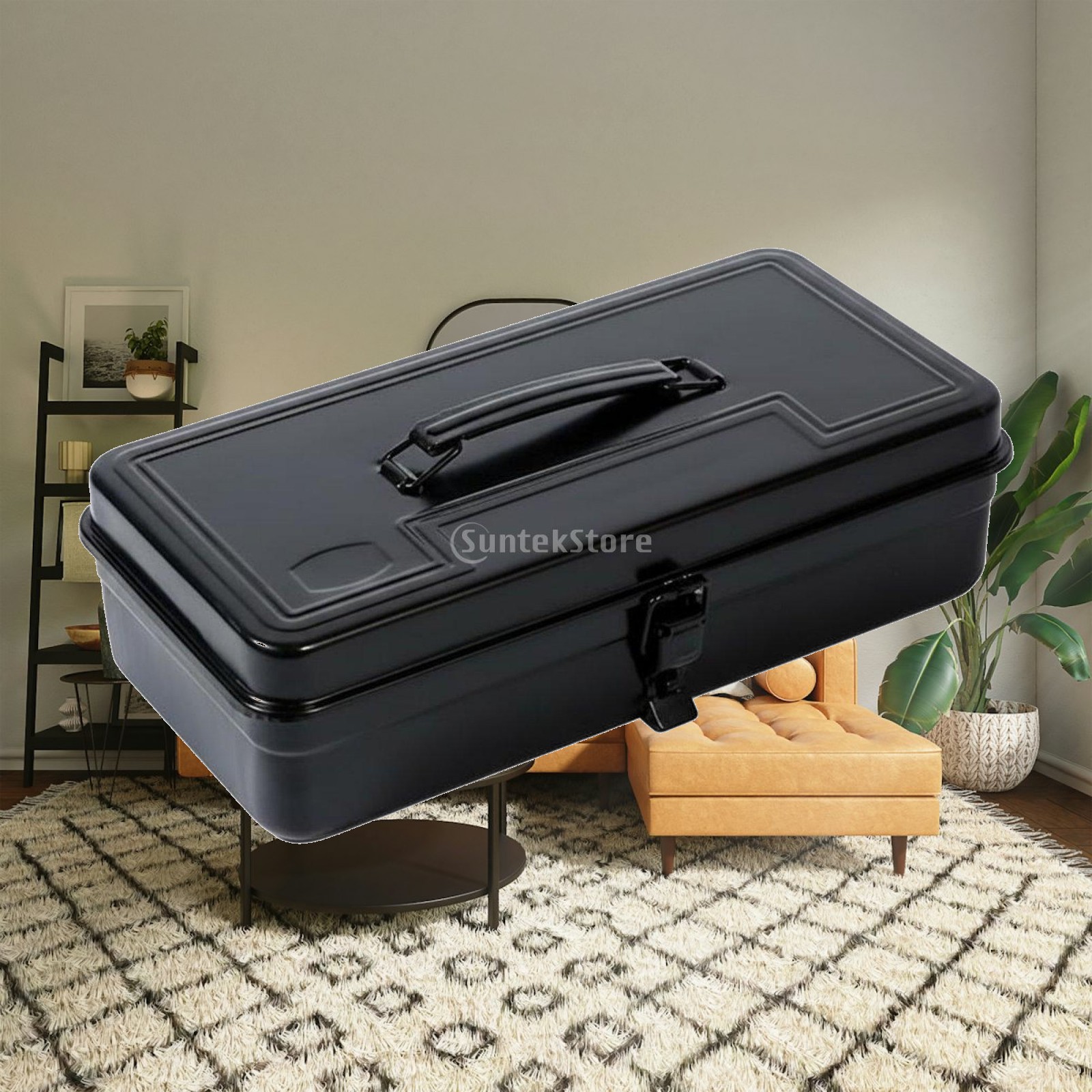 Iron Toolbox Thickened Mechani - Workshop Tools Organizer recension och pris