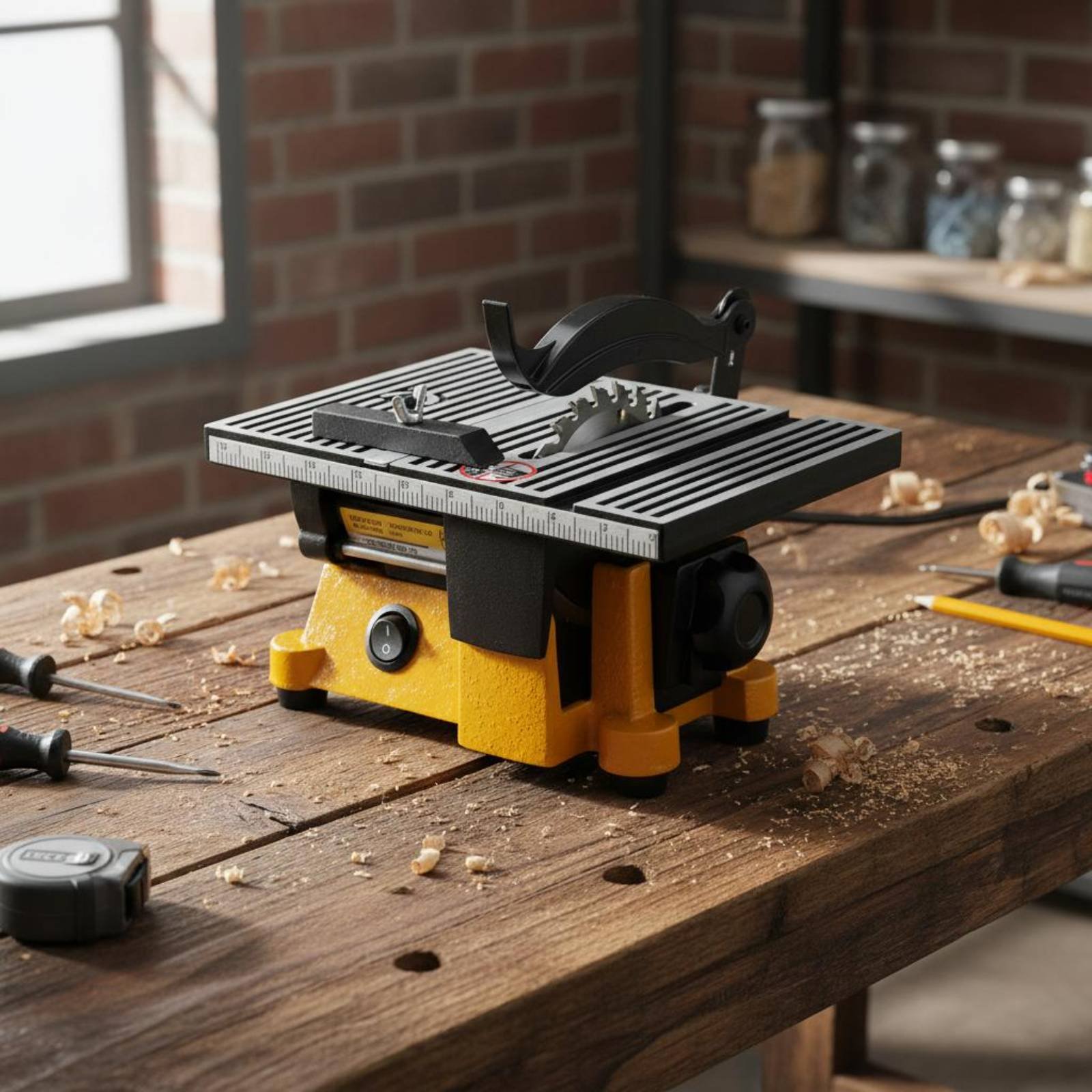 Mini Table Saw Portable Miniat - Tools For Garage Workshop recension och pris